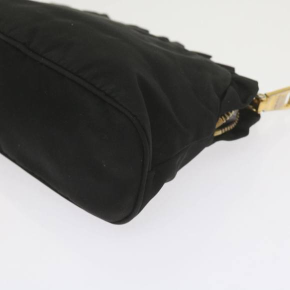 PRADA Pouch Nylon Black Auth yb445 - Picture 15 of 16